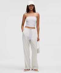 Seersucker Check Strappy Tank Top | Women's Sleeveless & Tops