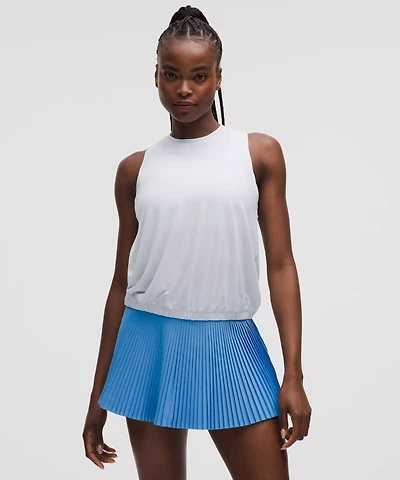Jersey Training Elastic-Hem Tank Top | Women's Sleeveless & Tops
