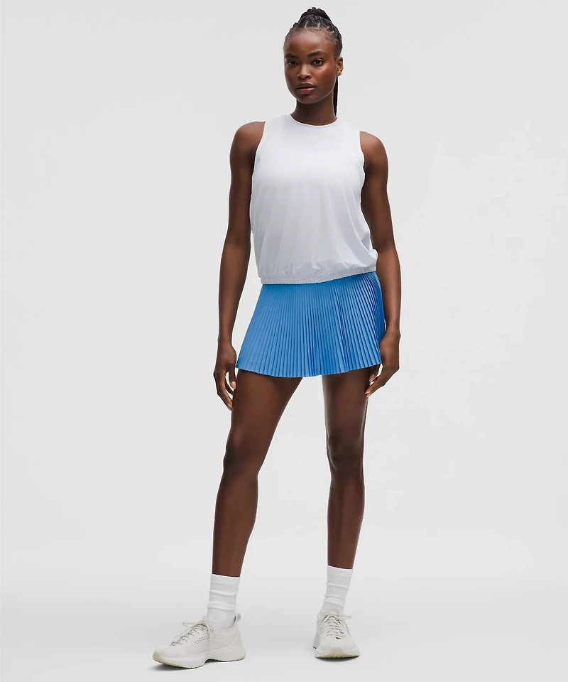 Jersey Training Elastic-Hem Tank Top | Women's Sleeveless & Tops