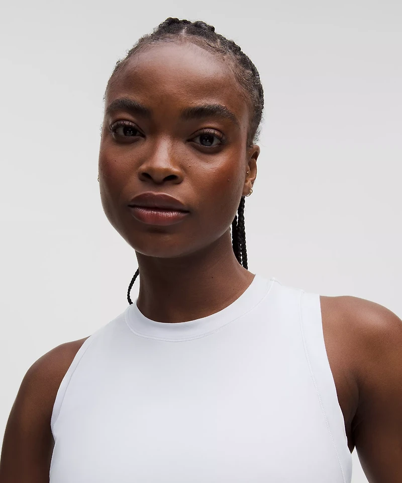 Jersey Training Elastic-Hem Tank Top | Women's Sleeveless & Tops