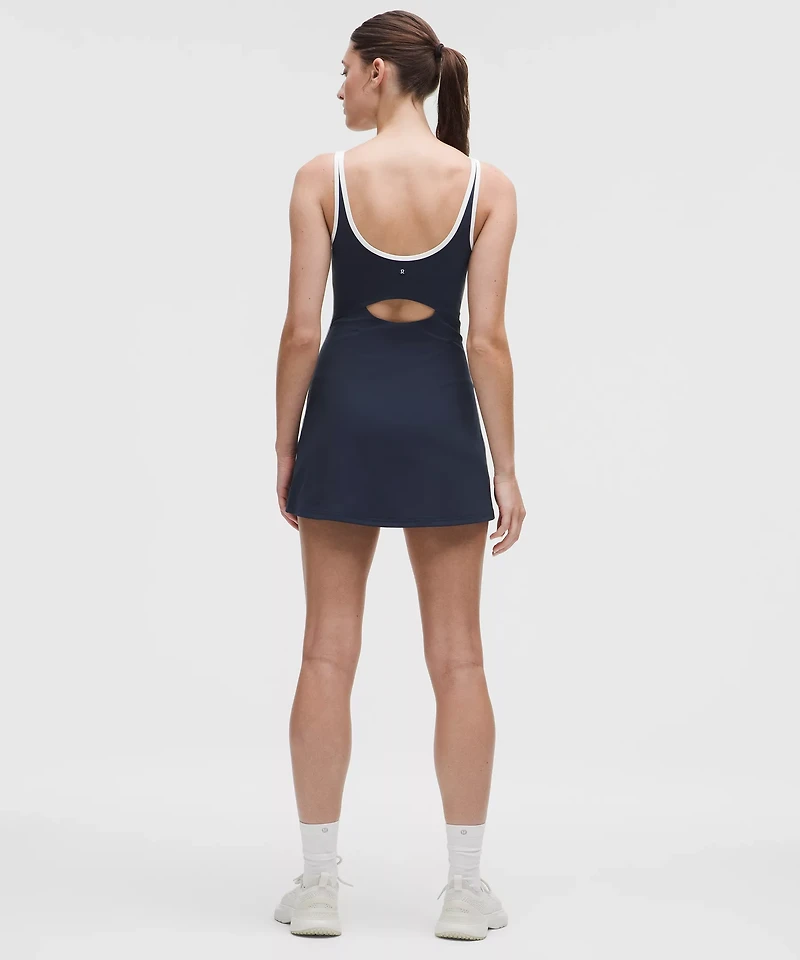 Scoop-Neck Cutout Tennis Dress | Women's Dresses