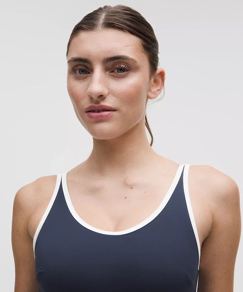 Scoop-Neck Cutout Tennis Dress | Women's Dresses