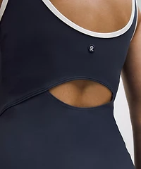 Scoop-Neck Cutout Tennis Dress | Women's Dresses