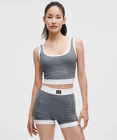 Ribbed Nulu Cropped Tank Top | Women's Sleeveless & Tops