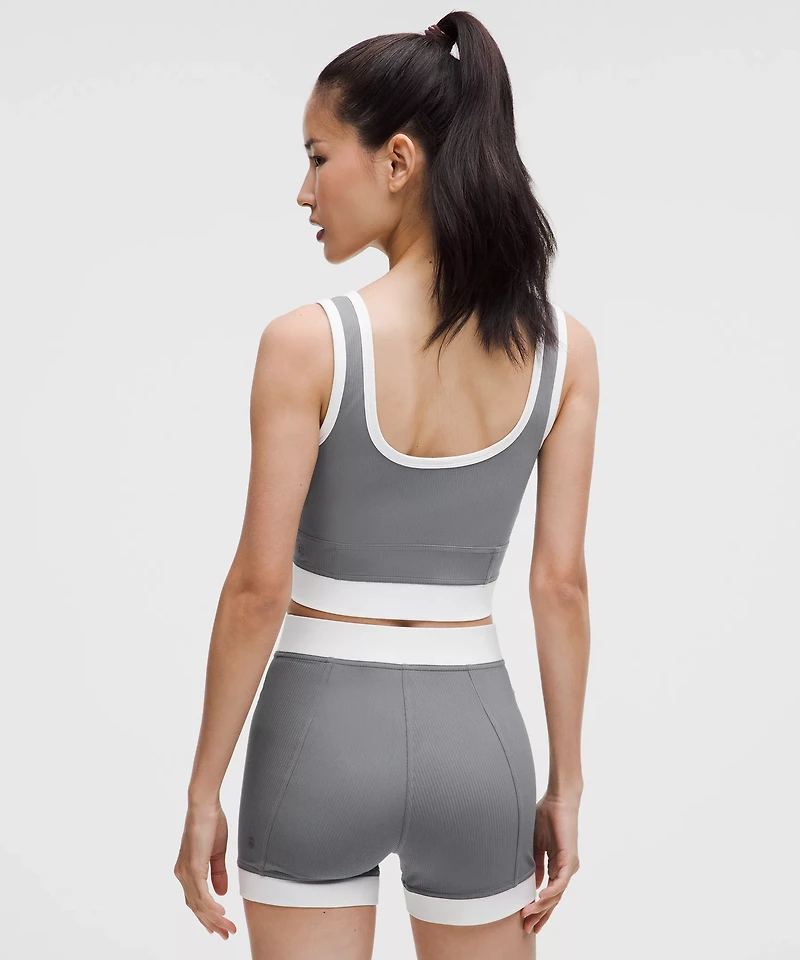 Ribbed Nulu Cropped Tank Top | Women's Sleeveless & Tops
