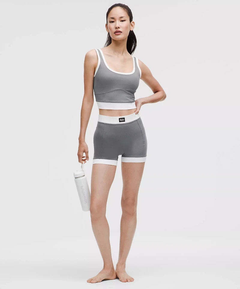 Ribbed Nulu Cropped Tank Top | Women's Sleeveless & Tops