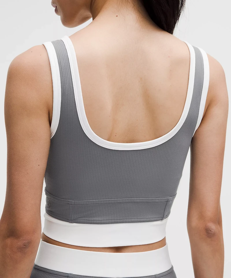 Ribbed Nulu Cropped Tank Top | Women's Sleeveless & Tops