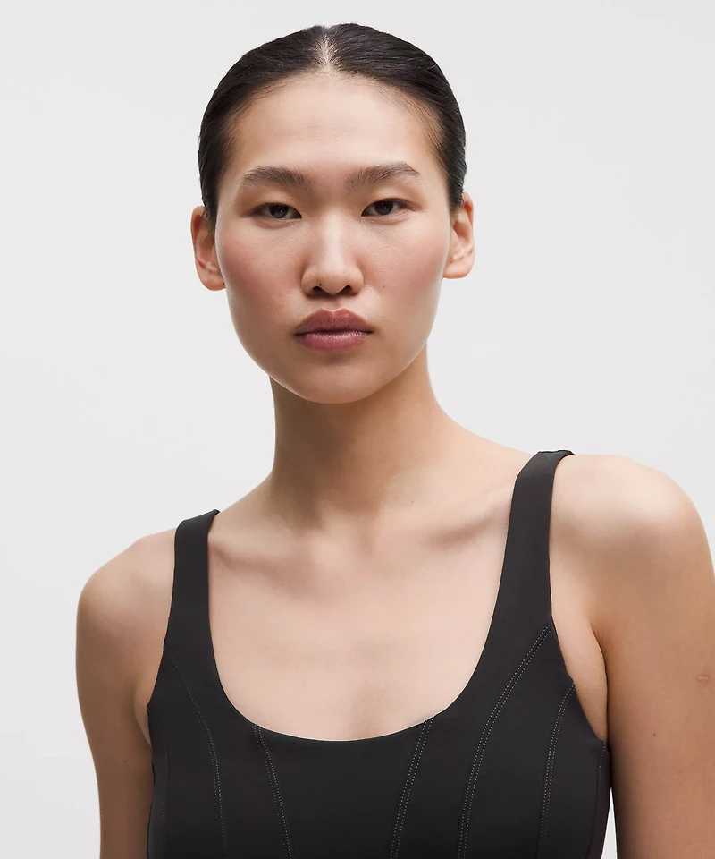 Ultralu Corset-Stitch Tank Top *Light Support, B/C Cup