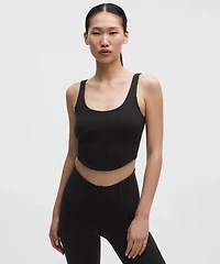 Ultralu Corset-Stitch Tank Top *Light Support, B/C Cup