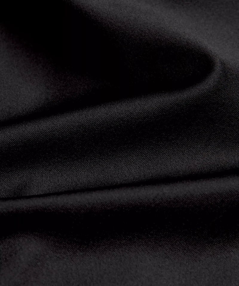 Satin Shine Full-Zip Tank Top Medium Support, B/C Cup *Stripe