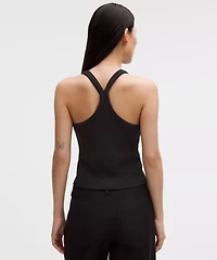 Hold Tight Micro-Rib Racerback Tank Top