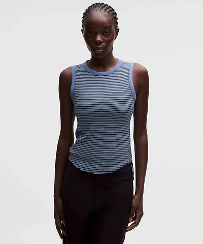 Hold Tight Crewneck Tank Top *Waist Length