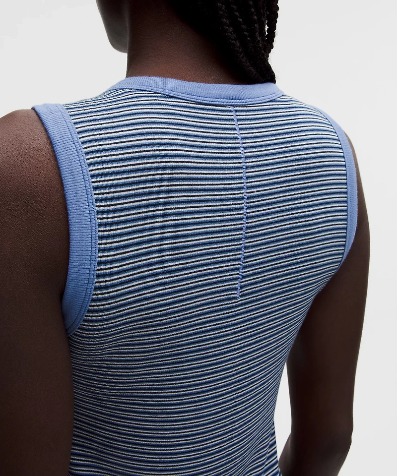 Hold Tight Crewneck Tank Top *Waist Length