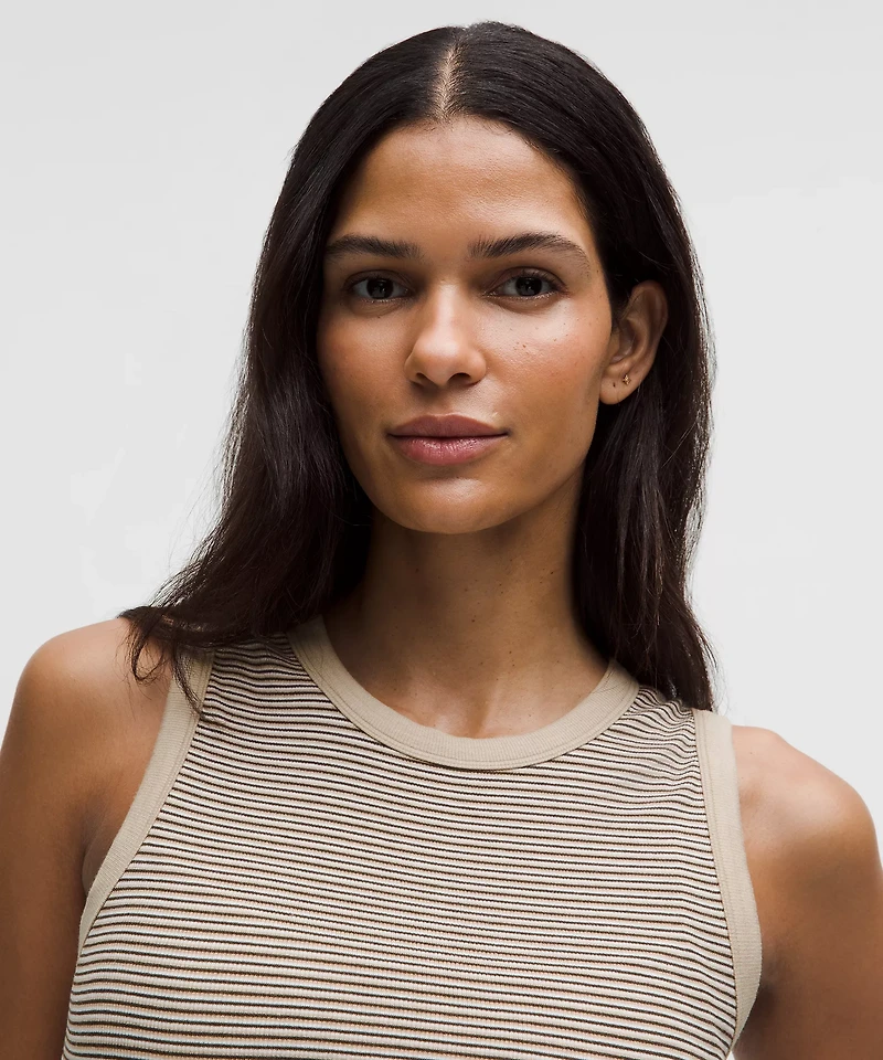 Hold Tight Crewneck Tank Top *Waist Length