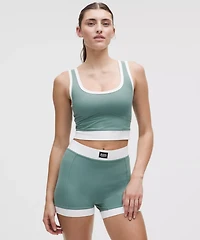 Ribbed Nulu Cropped Tank Top | Women's Sleeveless & Tops