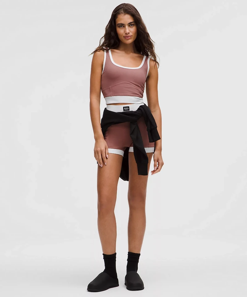 Ribbed Nulu Cropped Tank Top | Women's Sleeveless & Tops