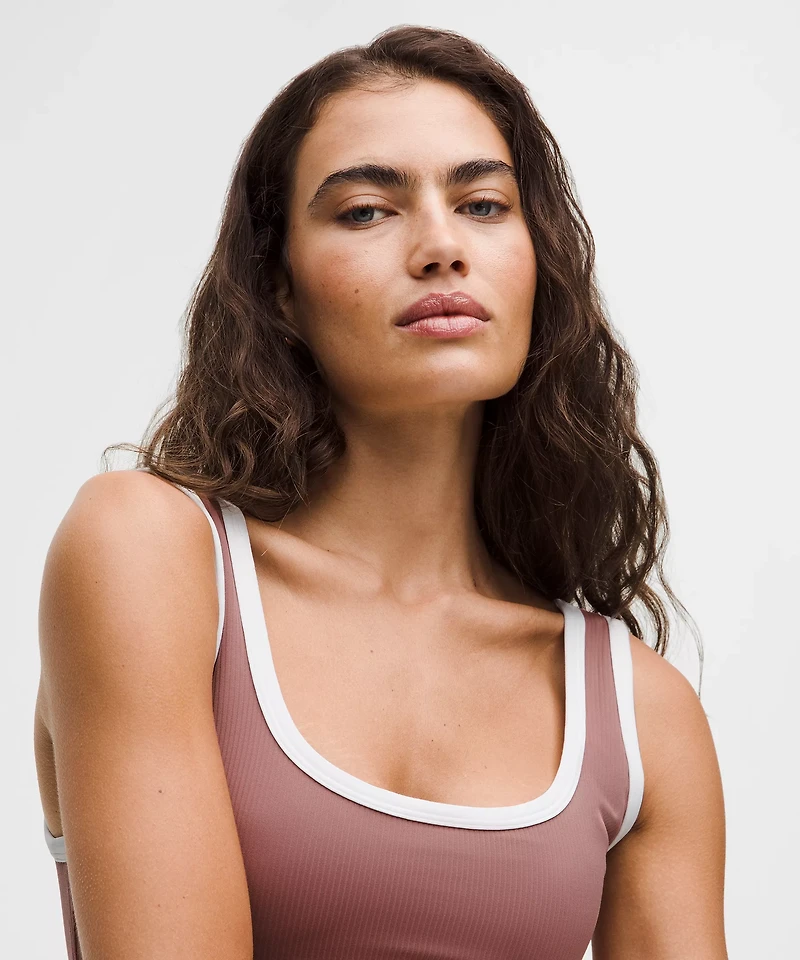 Ribbed Nulu Cropped Tank Top | Women's Sleeveless & Tops