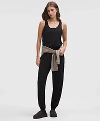 BeCalm Cinch-Waist Jumpsuit