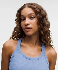 Hold Tight Micro-Rib Racerback Tank Top