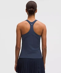 Racerback High-Neck Tennis Tank Top