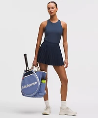 Racerback High-Neck Tennis Tank Top
