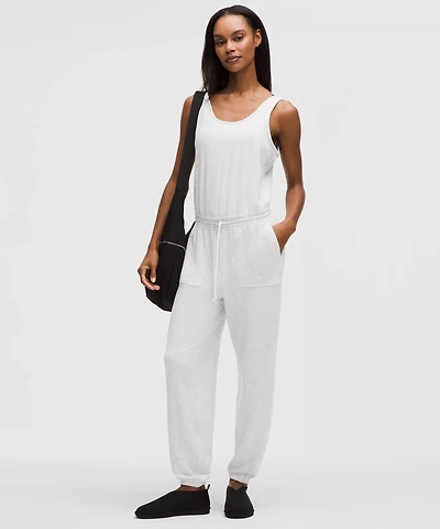 BeCalm Cinch-Waist Jumpsuit *Updated Fabric
