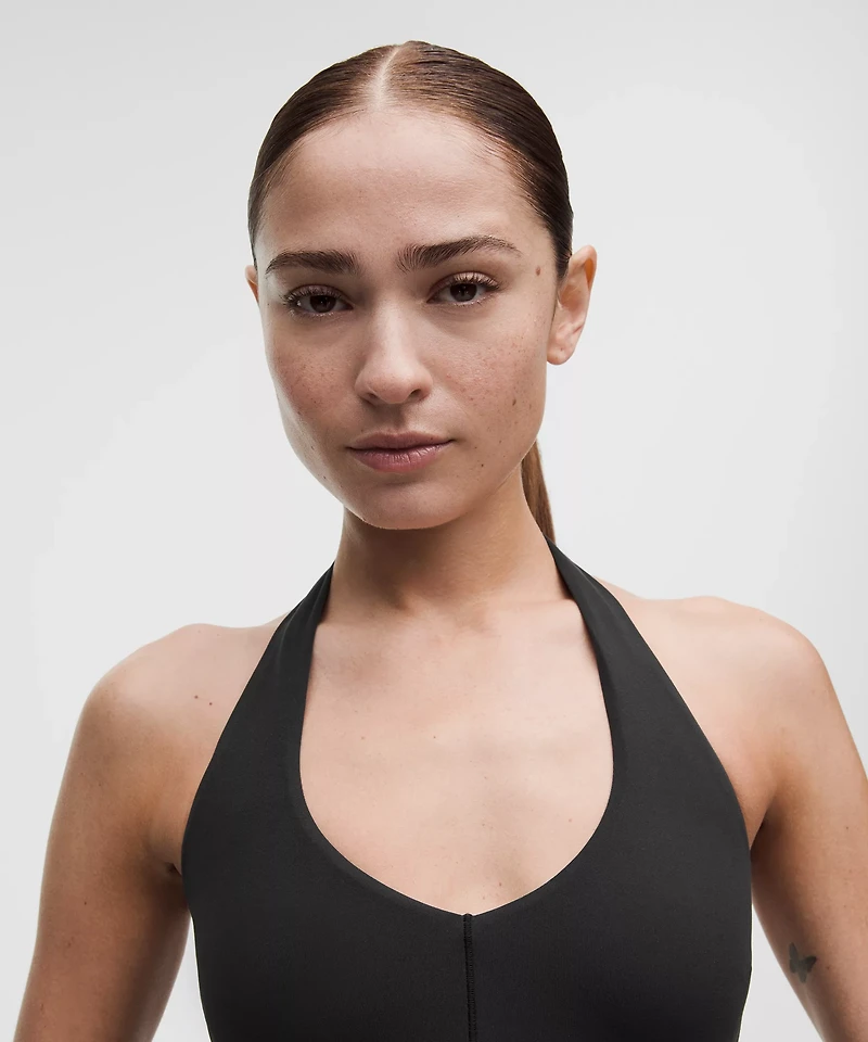 Wundermost Ultra-Soft Nulu Halter Tank Top