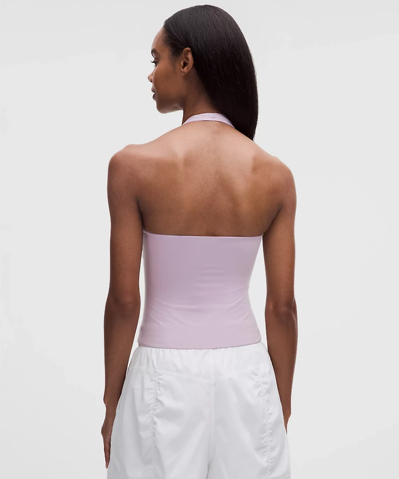 Wundermost Ultra-Soft Nulu Halter Tank Top