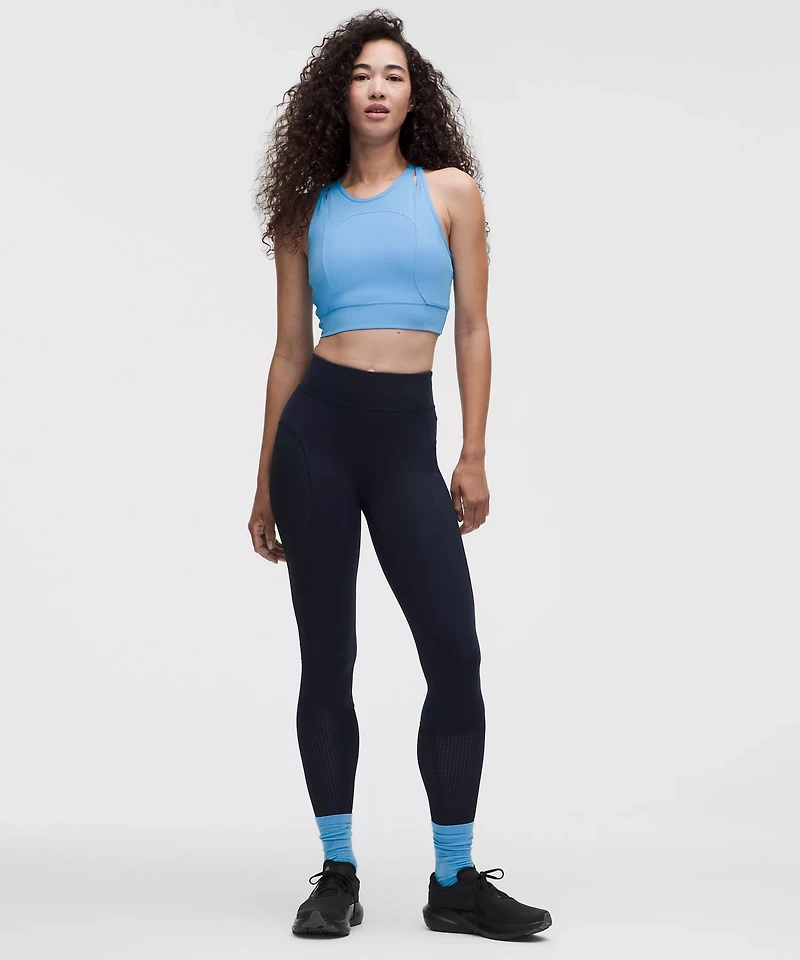 Mesh Cut-Out Cropped Tank Top *SLNSH Collection