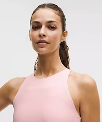 Racerback High-Neck Tennis Tank Top