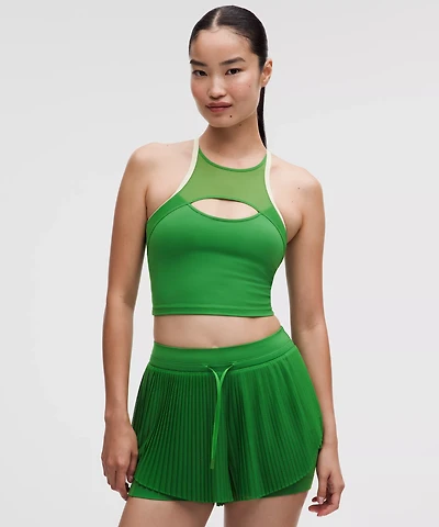 Ace Advantage Mesh-Panel Tennis Tank Top