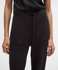 BeCalm Cinch-Waist Jumpsuit *Updated Fabric