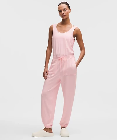 BeCalm Cinch-Waist Jumpsuit *Updated Fabric