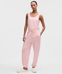 BeCalm Cinch-Waist Jumpsuit *Updated Fabric
