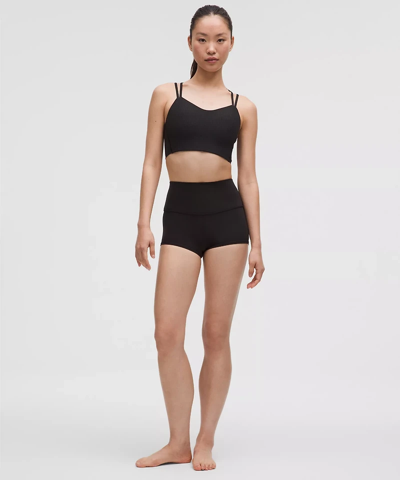 Like a Cloud Ribbed Longline Bra *Light Support, B/C Cup | Women's Bras