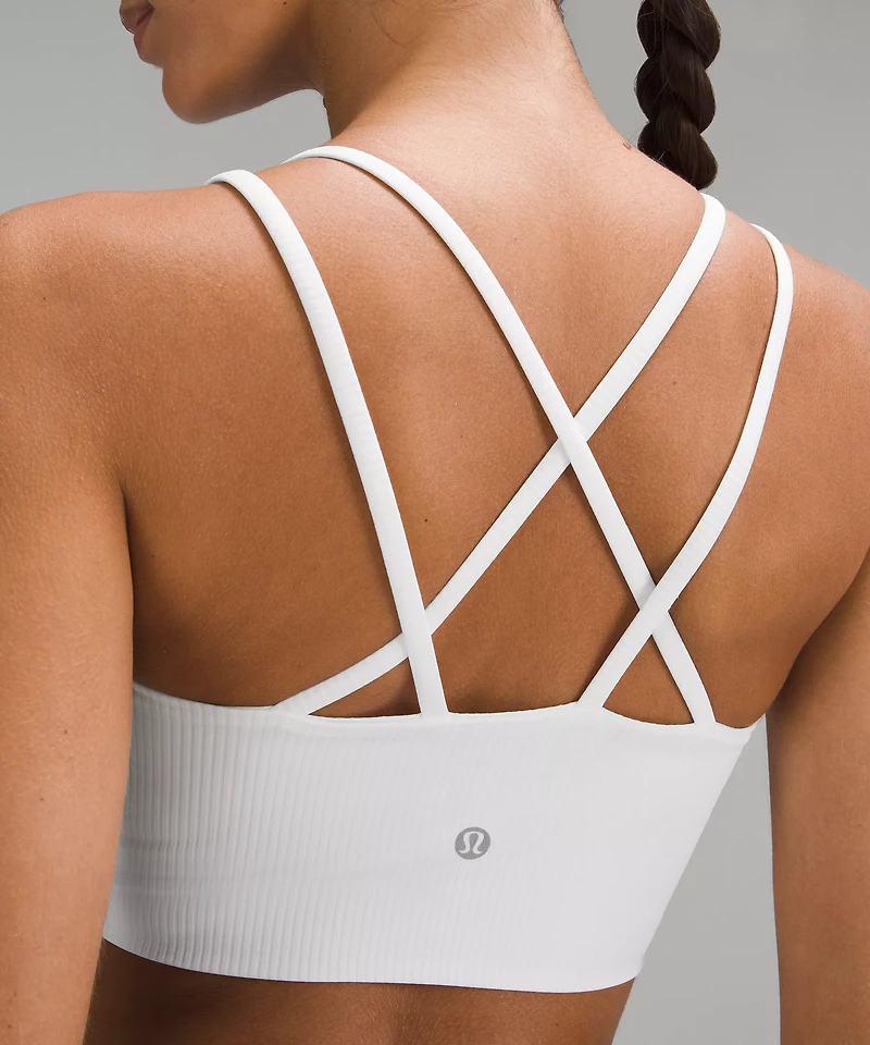 Like a Cloud Ribbed Longline Bra *Light Support, B/C Cup