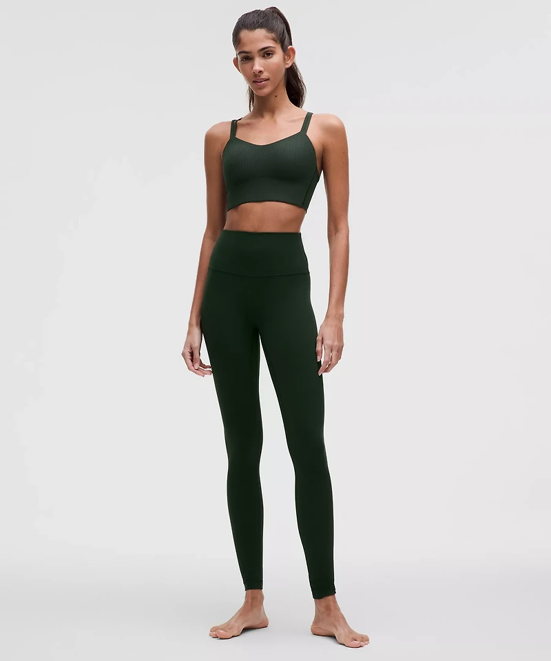 Like a Cloud Ribbed Longline Bra *Light Support, B/C Cup | Women's Bras