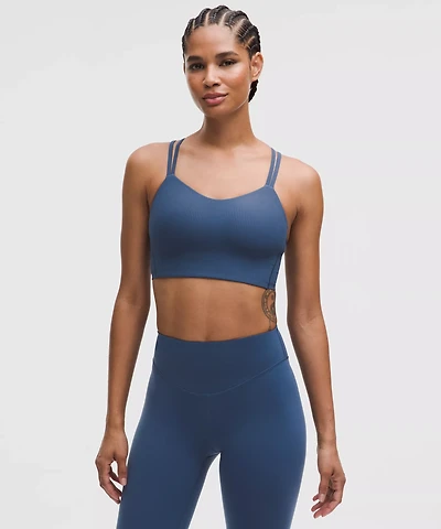 Like a Cloud Ribbed Longline Bra *Light Support, B/C Cup | Women's Bras