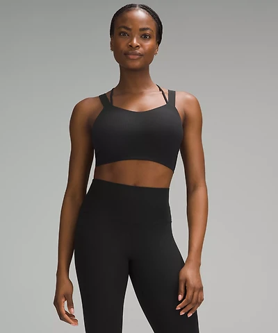 Like a Cloud Ribbed Longline Bra *Light Support, D/DD Cup | Women's Bras