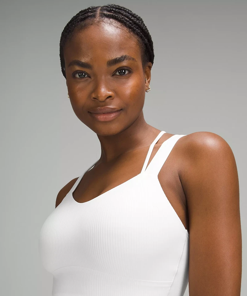 Like a Cloud Ribbed Longline Bra *Light Support, D/DD Cup