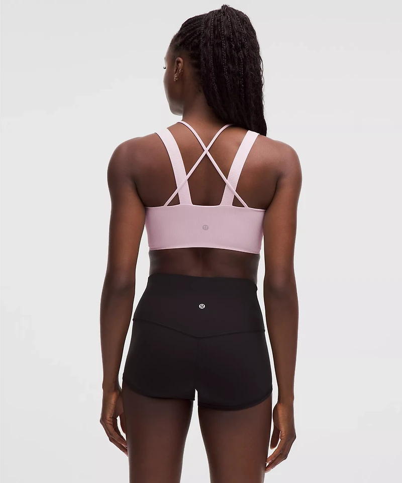 Like a Cloud Ribbed Longline Bra *Light Support, D/DD Cup | Women's Bras