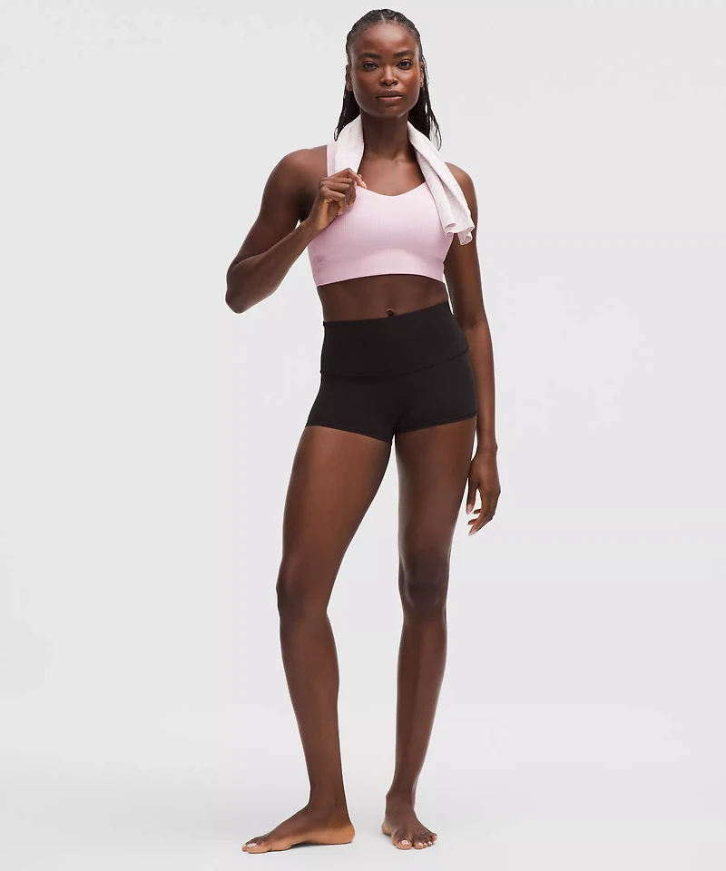 Like a Cloud Ribbed Longline Bra *Light Support, D/DD Cup | Women's Bras