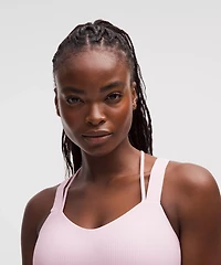 Like a Cloud Ribbed Longline Bra *Light Support, D/DD Cup | Women's Bras