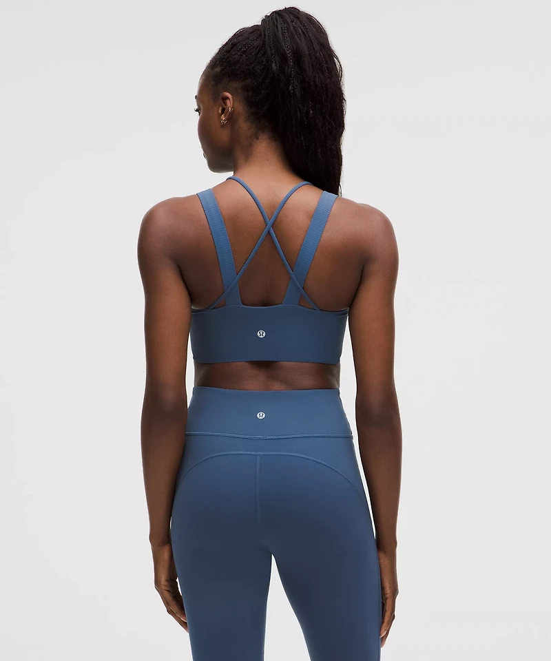 Like a Cloud Ribbed Longline Bra *Light Support, D/DD Cup | Women's Bras