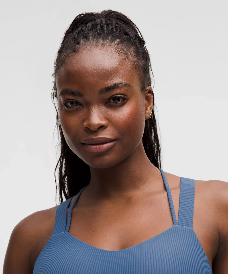 Like a Cloud Ribbed Longline Bra *Light Support, D/DD Cup | Women's Bras