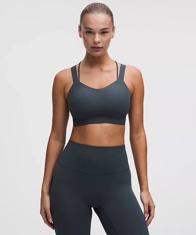 Like a Cloud Ribbed Longline Bra *Light Support, D/DD Cup
