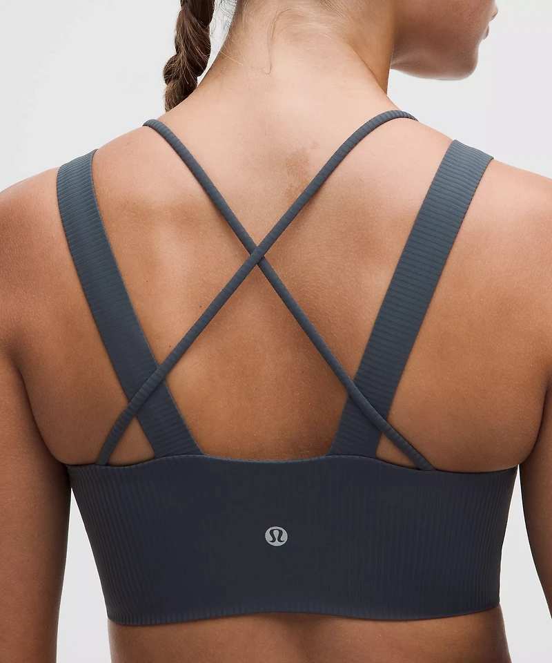 Like a Cloud Ribbed Longline Bra *Light Support, D/DD Cup