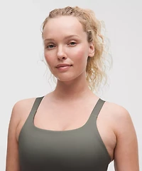 Ultralu Square-Neck Workout Bra *Medium Support, B/C Cup