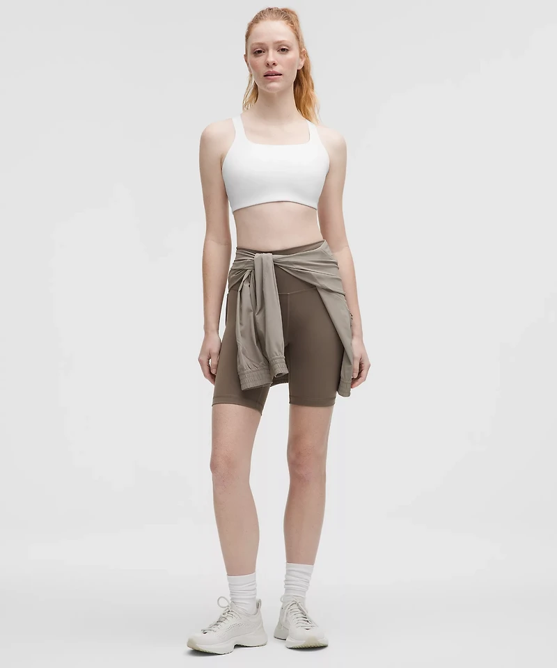 Ultralu Square-Neck Workout Bra *Medium Support, D/DD Cup | Women's Bras