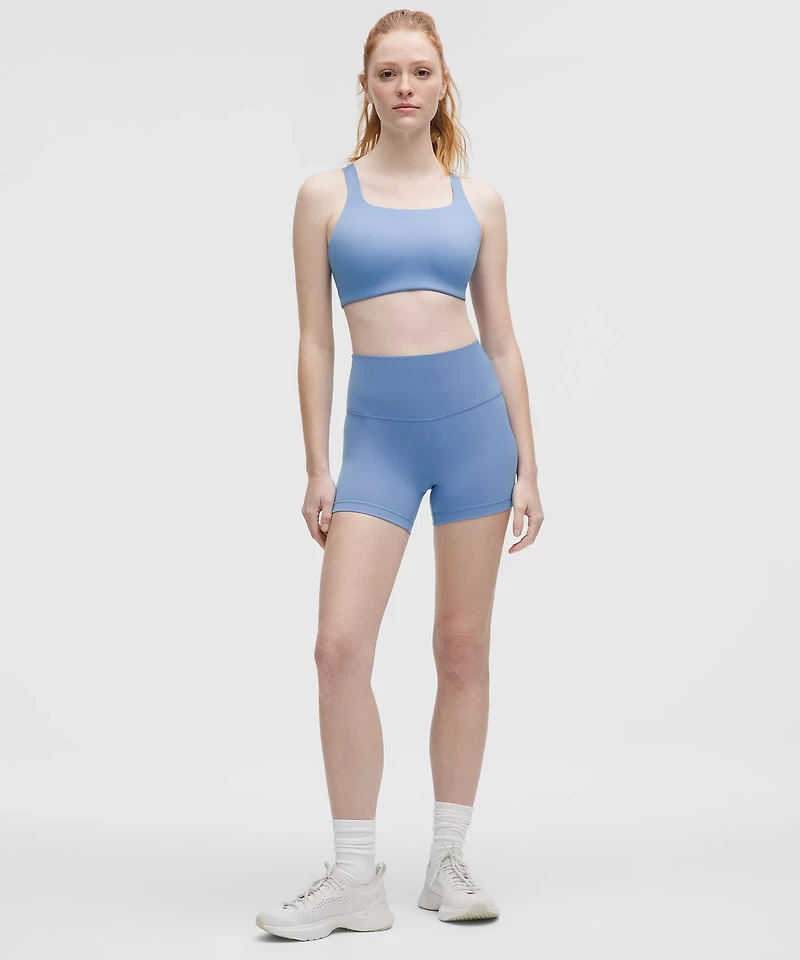 Ultralu Square-Neck Workout Bra *Medium Support, D/DD Cup | Women's Bras